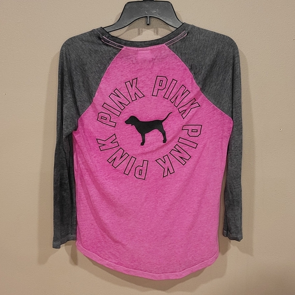 Pink Victoria Secret Long Sleeve Top - Picture 3 of 3